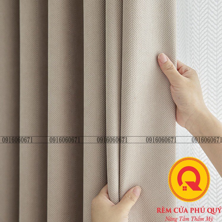 Rèm Cửa Màu Beige