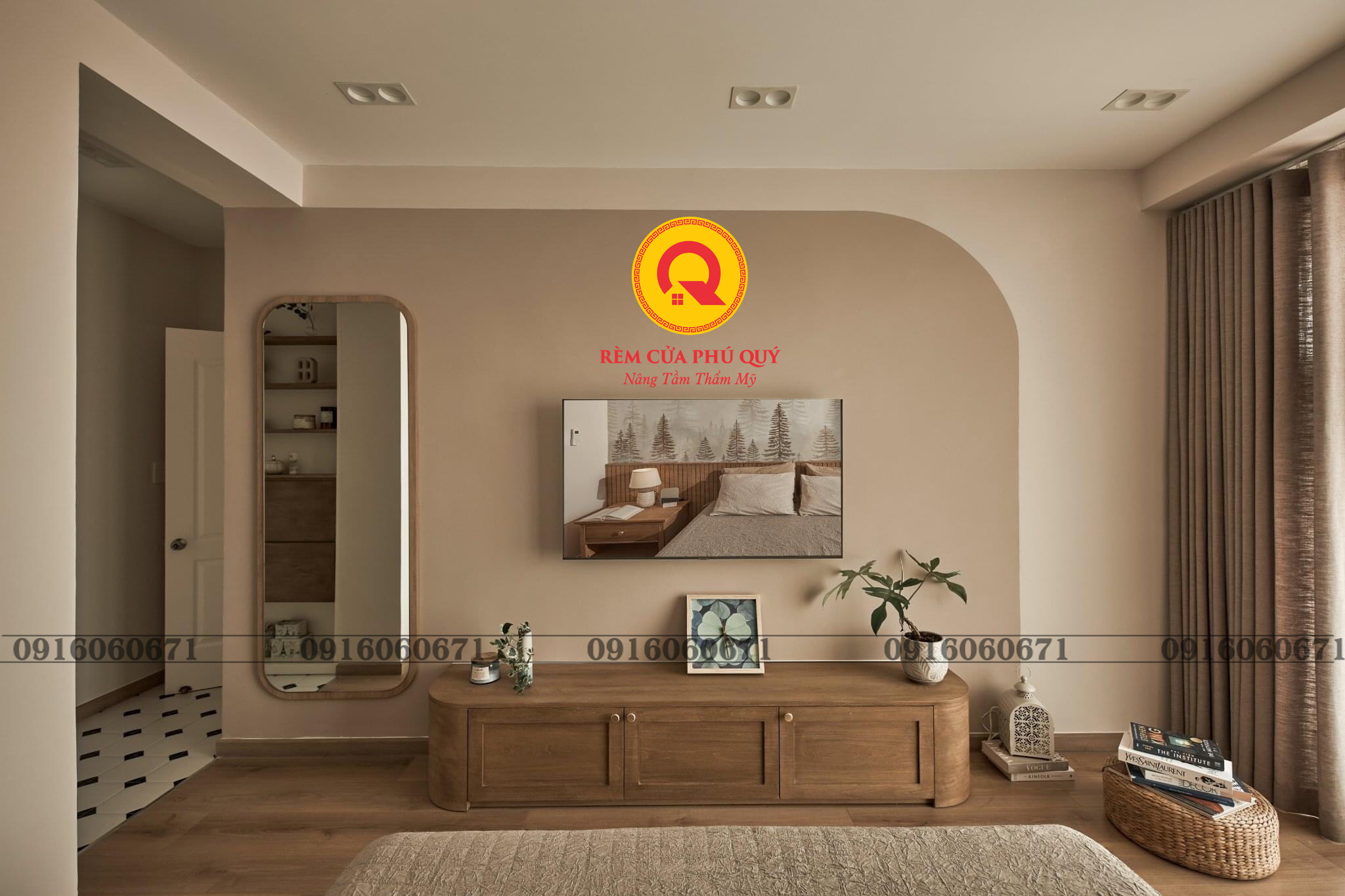 rèm sáo gỗ 25