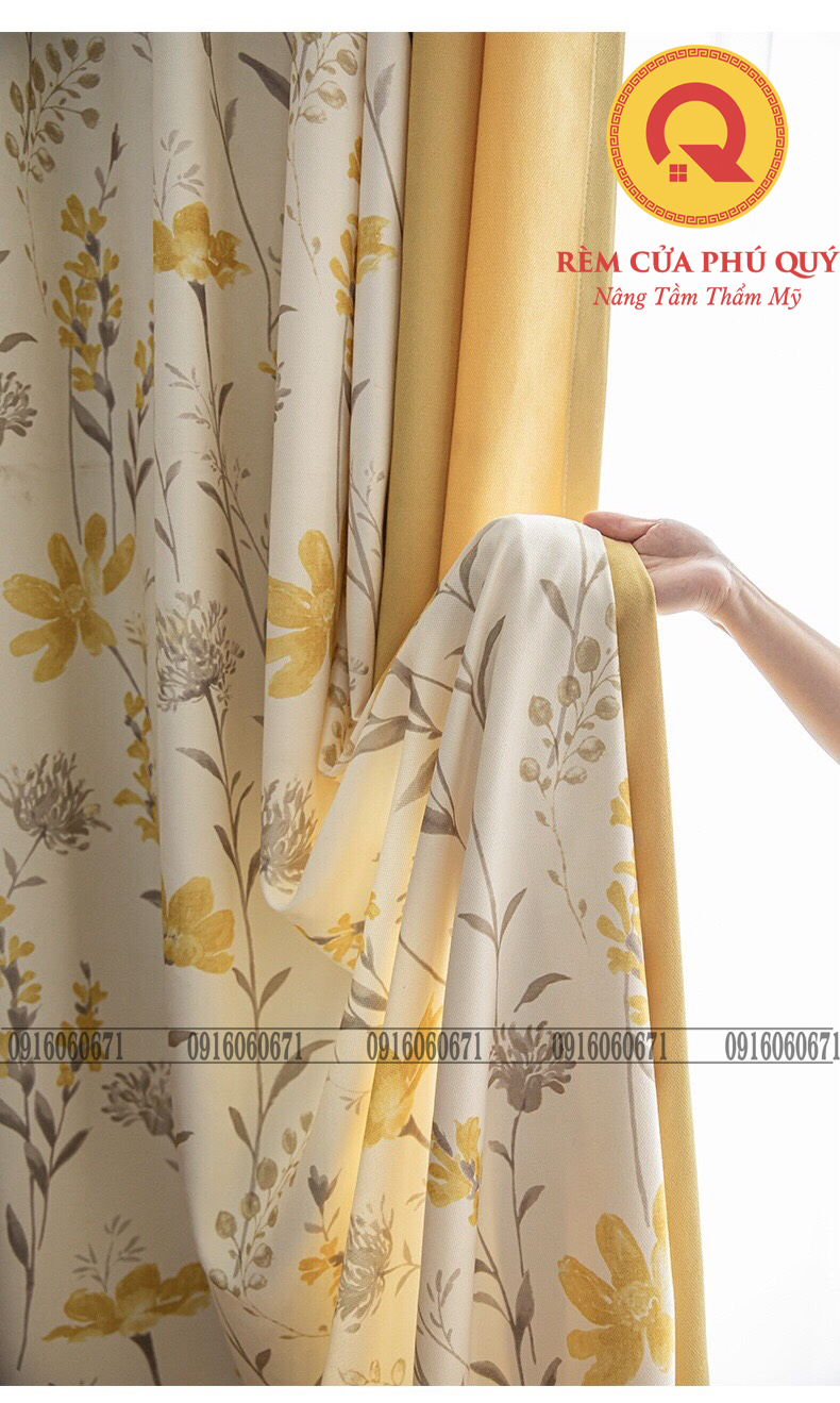 Vải Linen Hoa Văn