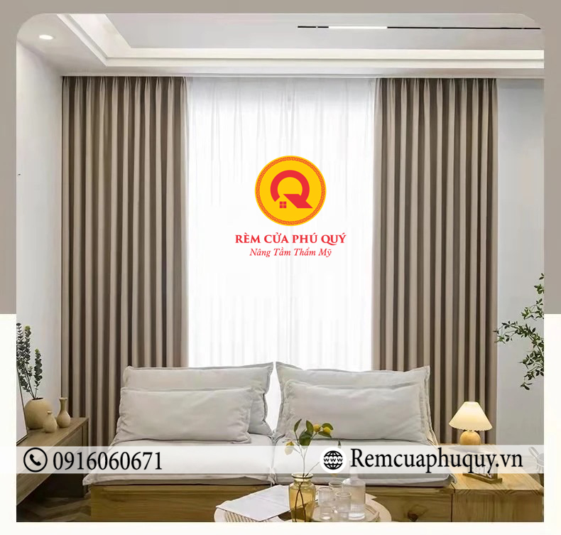 Tường Trắng Nên Làm Rèm Màu Gì