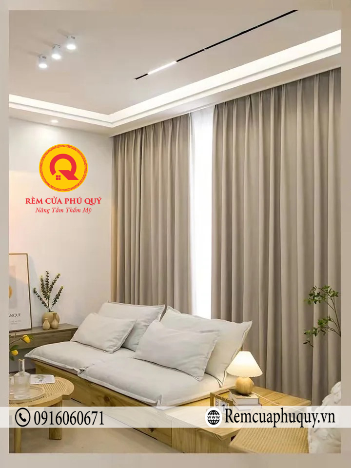 Tường Trắng Nên Làm Rèm Màu Gì