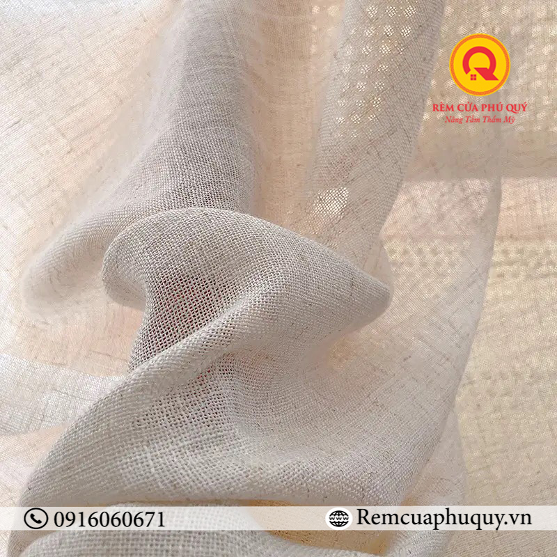 Giới thiệu sơ về vải rèm Linen