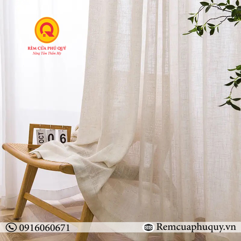 Giới thiệu sơ về vải rèm Linen