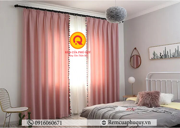 Lý Do Nên Chọn Rèm Cửa Màu Hồng