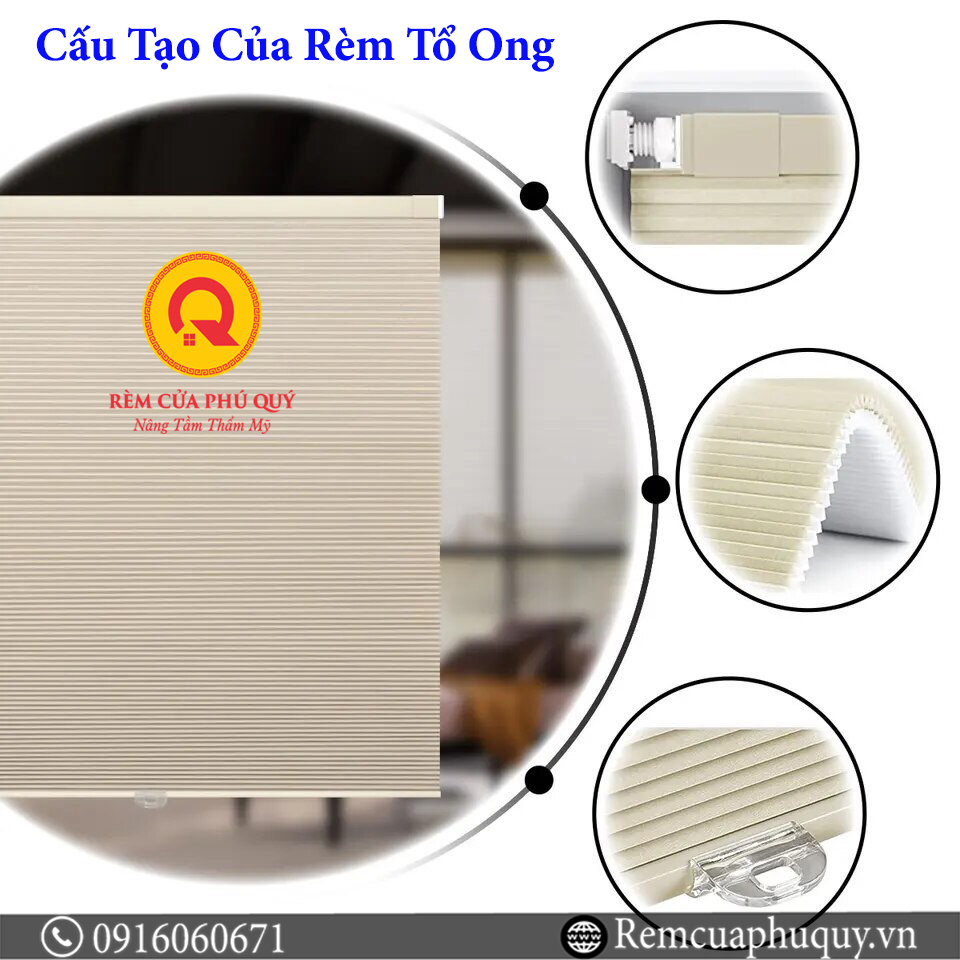 Rèm Tổ Ong Chống Nắng