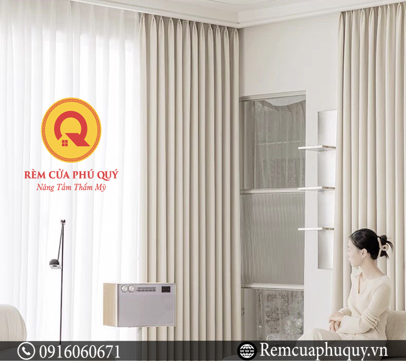 Hấp Sóng Rèm cho bạn 1 bộ rèm đẹp như ý